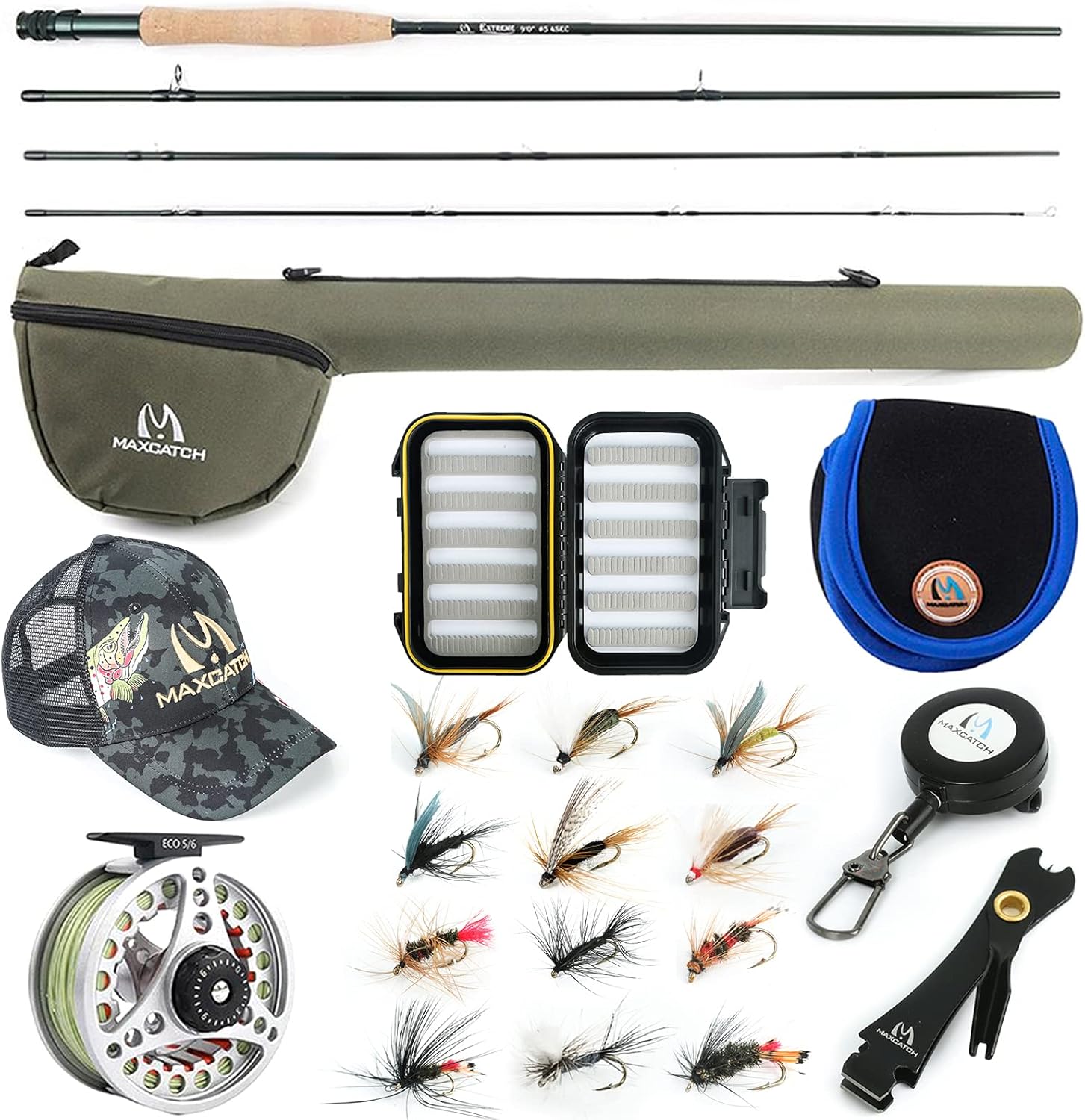 Maxcatch Extreme Fly Fishing Combo Kit