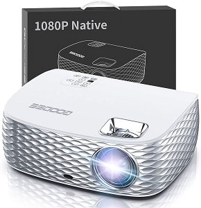 GooDee BL98 Native 1080P HD Video Projector