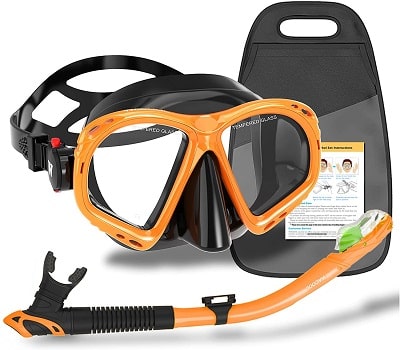 Snorkeling gear set gift ideas for anglers